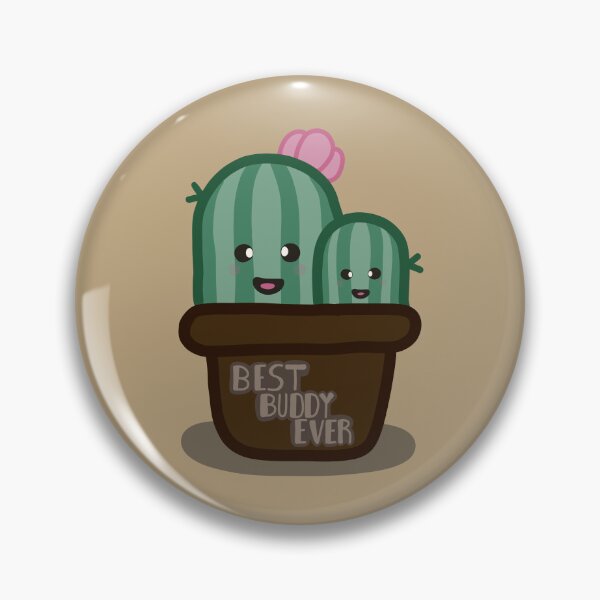 Item preview, Best Buddy Ever Cacti designed and sold by DesignbyArianna.
