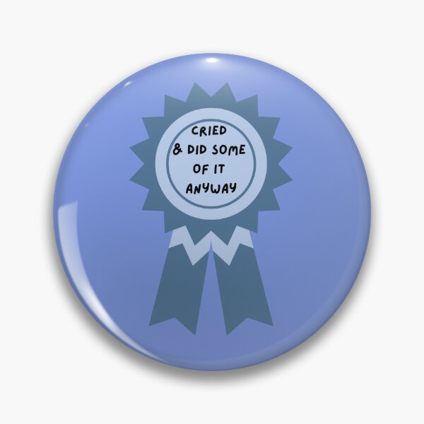 Item preview, Cried and did some of it anyway award, trying my best designed and sold by Crafty-Anomaly.