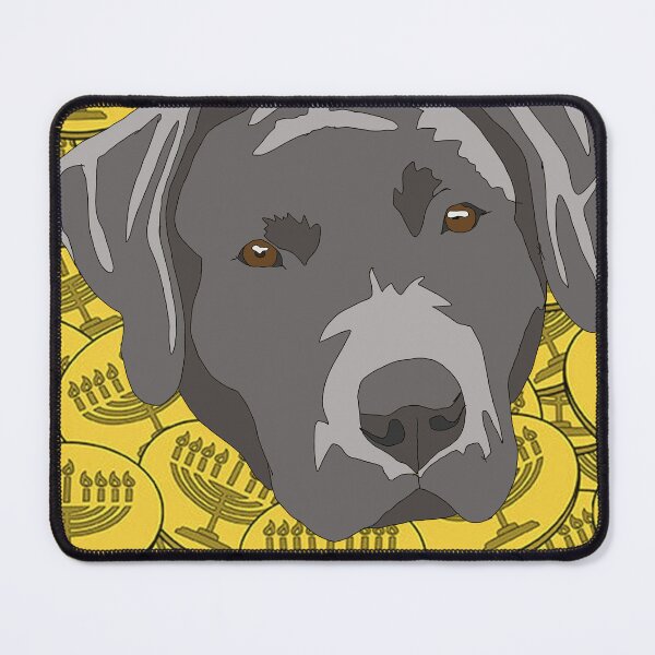 Item preview, Copy of Silver lab Chanukah pattern designed and sold by LeahcarsArt.