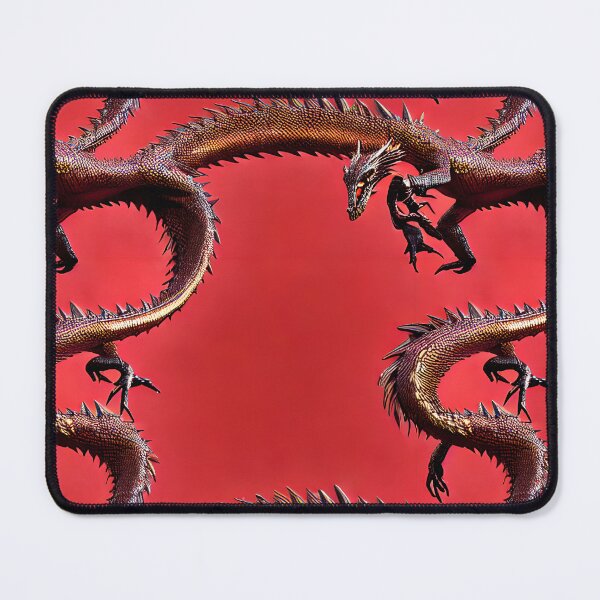 Item preview, Red Dragon - Seamless Pattern designed and sold by Chubuter.