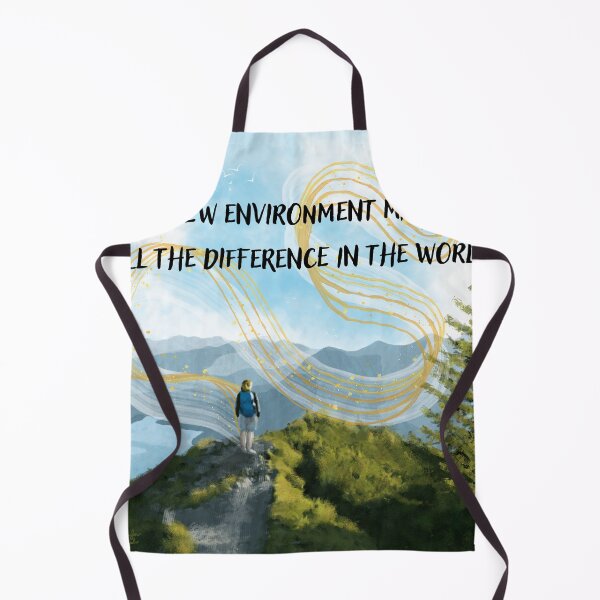 Item preview, A New Environment Makes All The Difference In The World. designed and sold by Gillian Mazzara.