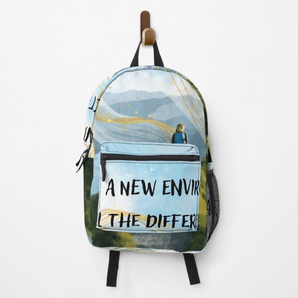 Item preview, A New Environment Makes All The Difference In The World. designed and sold by Gillian Mazzara.