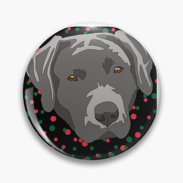 Item preview, Copy of Copy of Silver lab Christmas pattern designed and sold by LeahcarsArt.