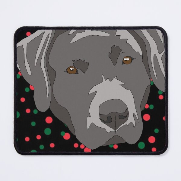 Item preview, Copy of Copy of Silver lab Christmas pattern designed and sold by LeahcarsArt.