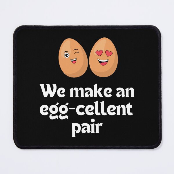 Item preview, We make an egg-cellent pair designed and sold by MudPuppet.