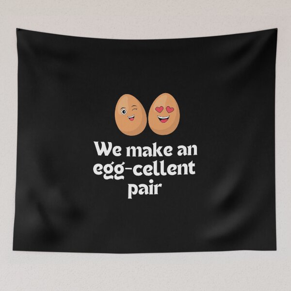 Item preview, We make an egg-cellent pair designed and sold by MudPuppet.