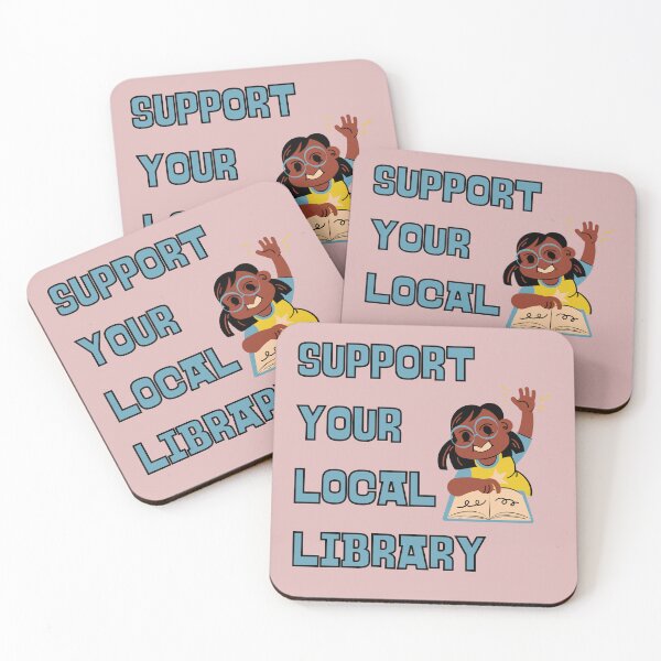 Item preview, Support your local library designed and sold by Analee & K.