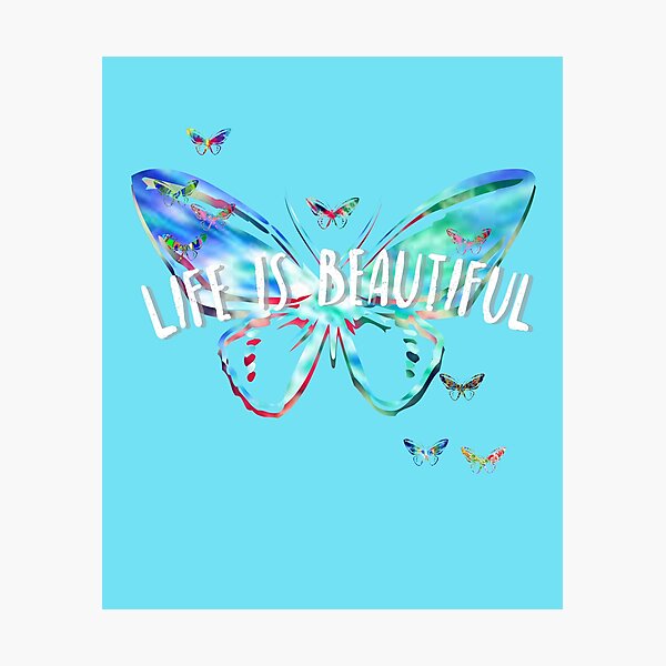 Item preview, Cute Colorful Life Is Beautiful designed and sold by R.U BOLD.