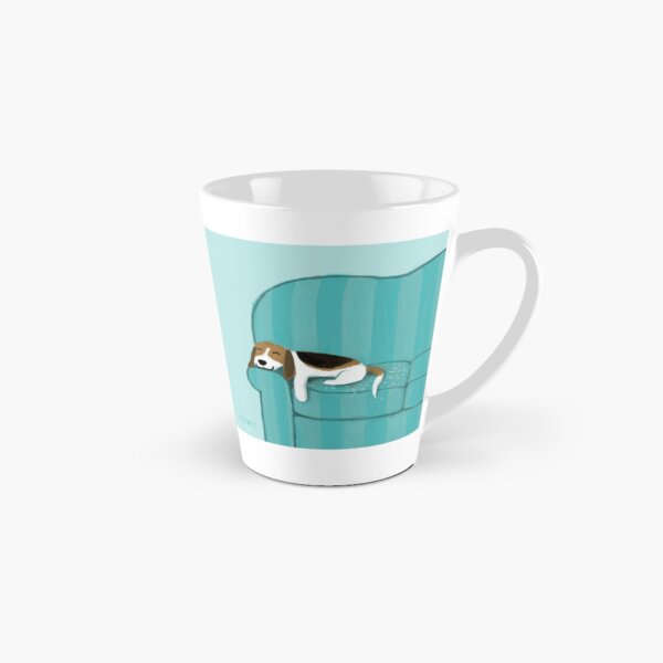 Happy Couch Dog | Cute Beagle Tall Mug