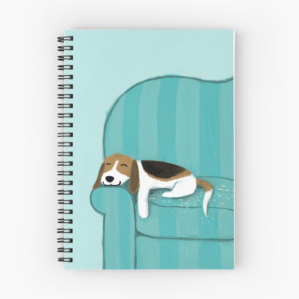 Item preview, Happy Couch Dog | Cute Beagle designed and sold by Jenn Inashvili.
