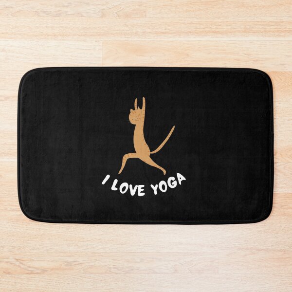 Item preview, cat loves yoga designed and sold by mahmoudfarrag.