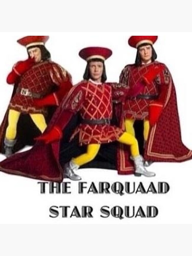 "Lord Farquaad Star Squad" Throw Pillow for Sale by Alexis m Redbubble