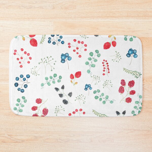 Item preview, berries pattern hand painted  designed and sold by ColorandColor.