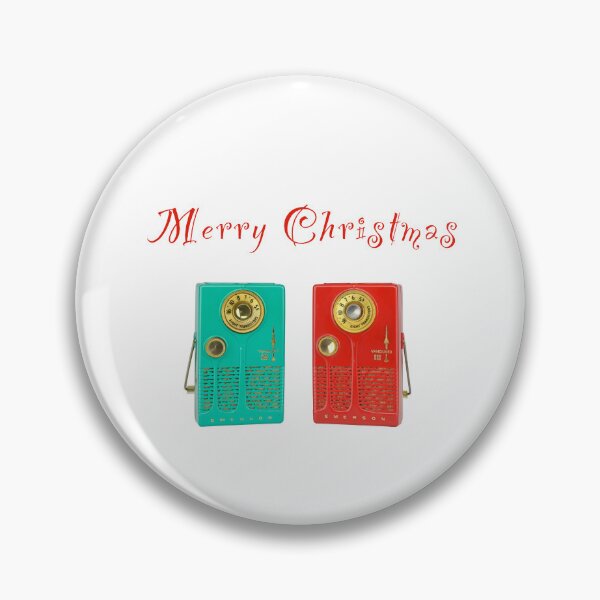 Item preview, Merry Christmas Vintage Vanguard Radios designed and sold by vintage-designs.