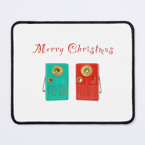Item preview, Merry Christmas Vintage Vanguard Radios designed and sold by vintage-designs.