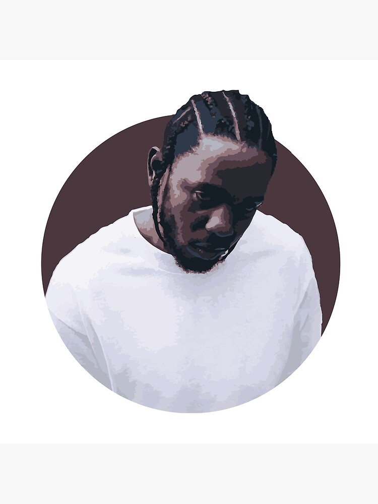 karo_art's awesome WIP drawing of Kendrick Lamar on Strathmore