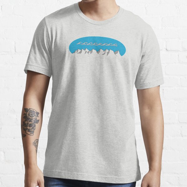Wave Cloud Variant Essential T-Shirt
