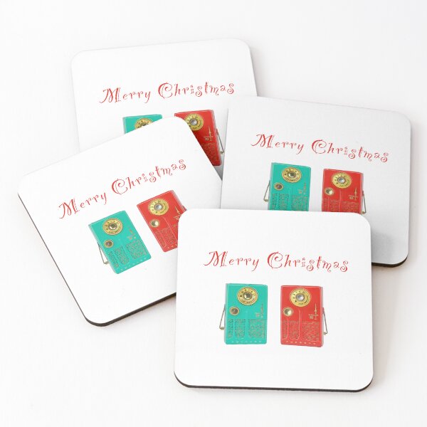 Item preview, Merry Christmas Vintage Vanguard Radios designed and sold by vintage-designs.