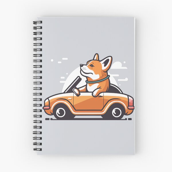 Item preview, Cute Dog Car Driver - 01 designed and sold by YoobiArt.