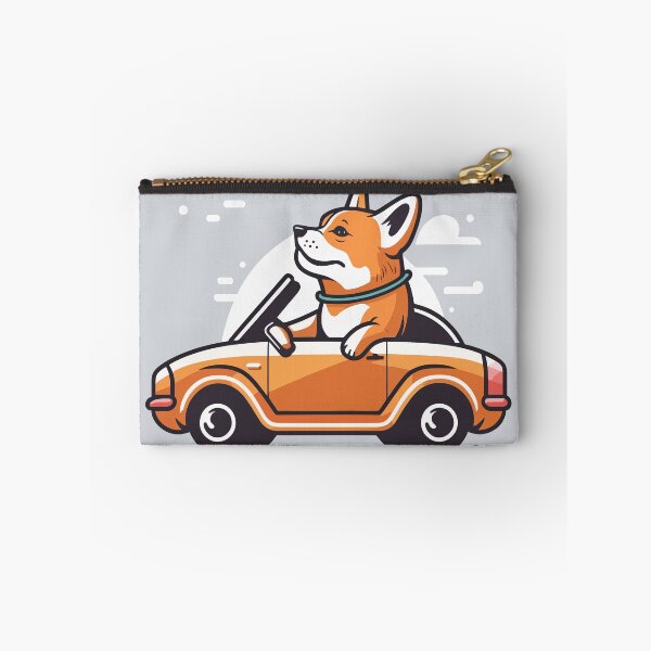 Item preview, Cute Dog Car Driver - 01 designed and sold by YoobiArt.