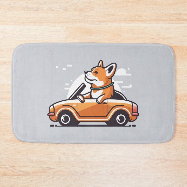 Item preview, Cute Dog Car Driver - 01 designed and sold by YoobiArt.