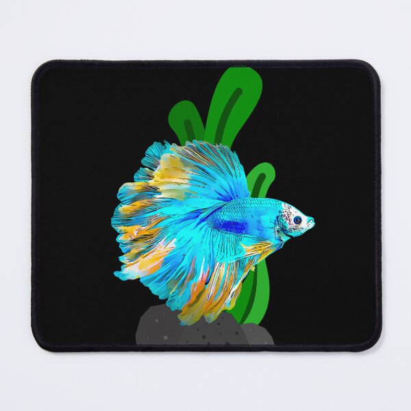 Item preview, Siamese Fighting Fish In Blue And Gold designed and sold by Heathermarie321.