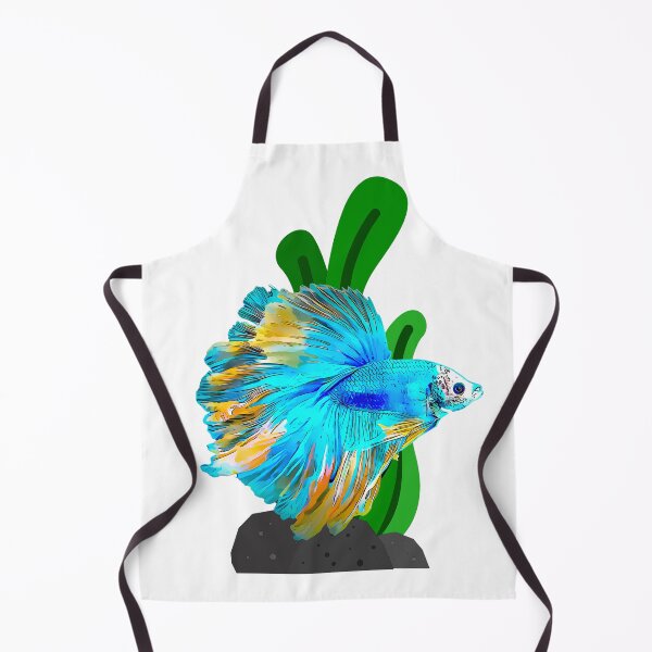 Item preview, Siamese Fighting Fish In Blue And Gold designed and sold by Heathermarie321.