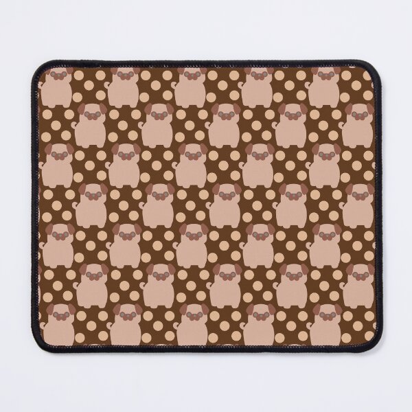 Item preview, Pug and biscuits pattern design designed and sold by The magic Yellow bus.