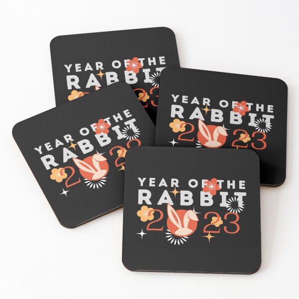 Item preview, Year Of The Rabbit Happy Lunar New Year 2023 designed and sold by tnwbank.