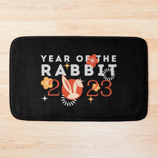 Item preview, Year Of The Rabbit Happy Lunar New Year 2023 designed and sold by tnwbank.