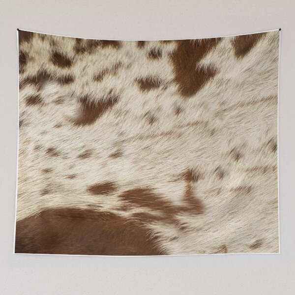 Item preview, Cow Hide Brown & White designed and sold by Gymmer-Life.