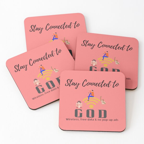 Item preview, Stay Connected to God Wireless, free data & no pop-up ads mench64 designed and sold by mench64.