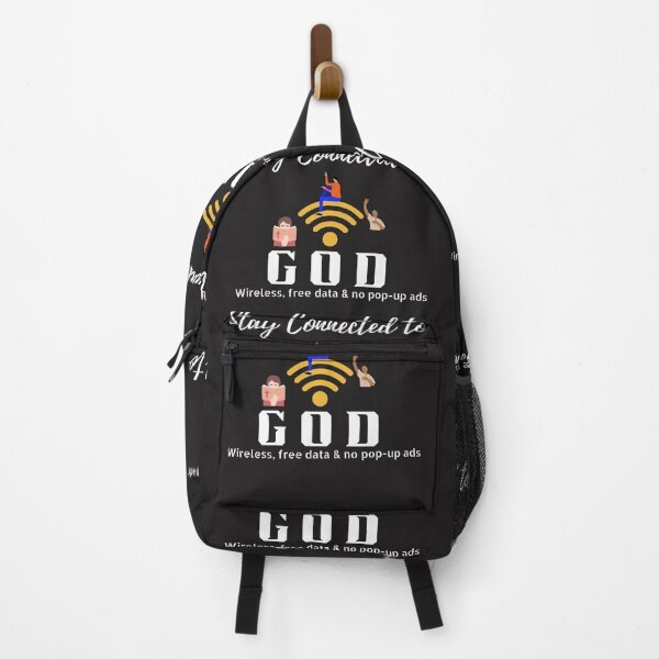 Item preview, Stay Connected to God Wireless, free data & no pop-up ads mench64 designed and sold by mench64.