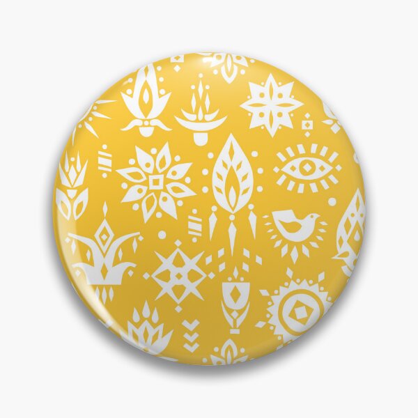 Item preview, African Yellow Tribal Pattern  designed and sold by Maussa Ivimas.
