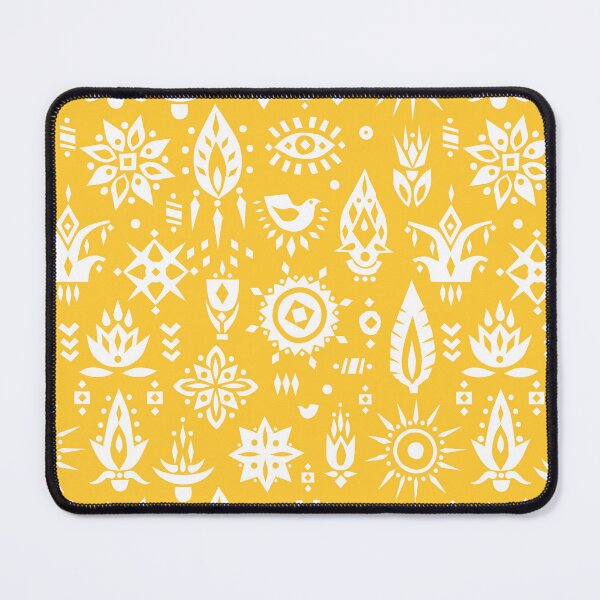 Item preview, African Yellow Tribal Pattern designed and sold by Maussa Ivimas.