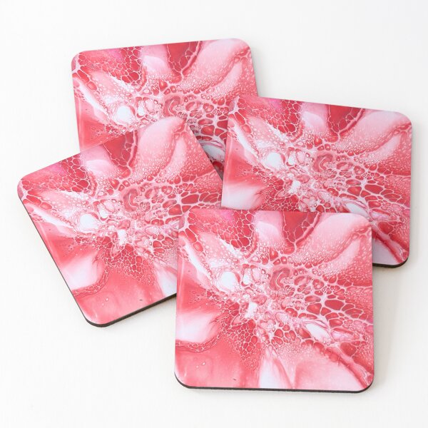 Item preview, Red - Abstract Origina Fluid Art designed and sold by Careyfmason.