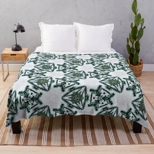 Item preview, Green Leafy Theme Pattern for Christmas and Winter Season #4 designed and sold by The Patterns Girl.