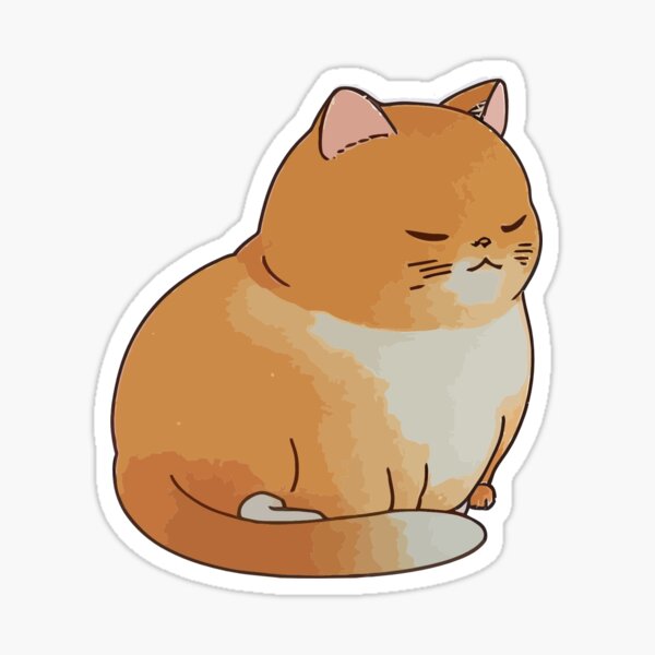 Cat, cute, fat, feline, ginger, meow, pet icon - Download on Iconfinder