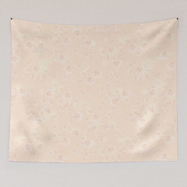 Item preview, Pink tea roses flowers on peachy background designed and sold by IrinaIkar.