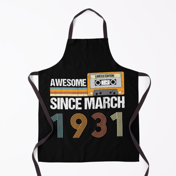 Item preview, Awesome Since March 1931 | 92th Birthday Gifts | 92 Years Old Gifts designed and sold by AMINE ★★★★★.