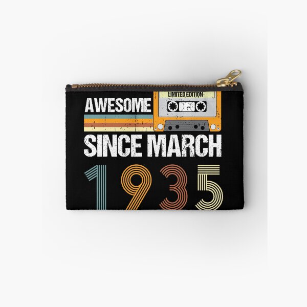 Item preview, Awesome Since March 1935 | 88th Birthday Gifts | 88 Years Old Gifts designed and sold by AMINE  ★★★★★.
