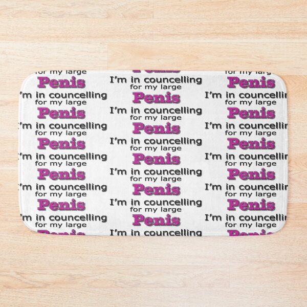 Item preview, I'm in councelling for my large Penis designed and sold by Huskyyy Designs.