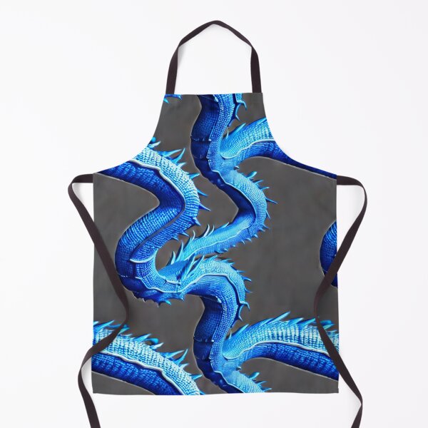 Item preview, Blue Dragon - Seamless Pattern designed and sold by Chubuter.