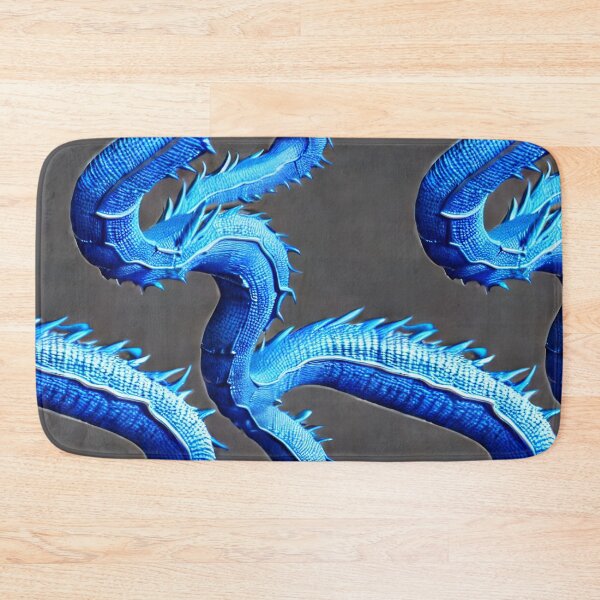 Item preview, Blue Dragon - Seamless Pattern designed and sold by Chubuter.