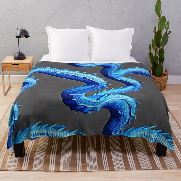 Item preview, Blue Dragon - Seamless Pattern designed and sold by Chubuter.