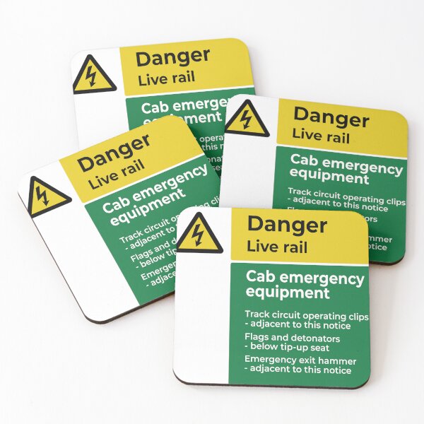 Item preview, Danger Live Rail designed and sold by Green-over-red.