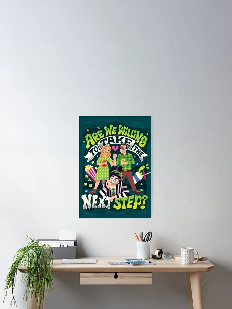 Thumbnail 2 of 3, Poster, Next Step designed and sold by Risa Rodil.