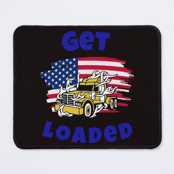 Item preview, American Trucker, Get Loaded GB designed and sold by TeamsterLife.