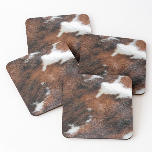 Item preview, Cow Hide Brown & White designed and sold by Gymmer-Life.
