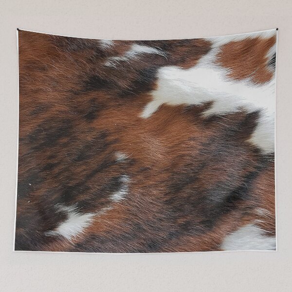 Item preview, Cow Hide Brown & White designed and sold by Gymmer-Life.